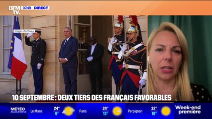 Blocage du 10 septembre: "Nous laissons la liberté à nos électeurs d'y participer ou pas", indique Edwige Diaz, vice-présidente du RN