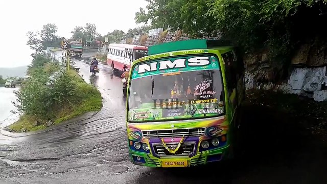 Amazingly skilled Truck driving in dangerous hairpin bend ghat road -hats off to this driver sir