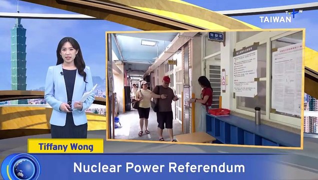 Taiwan Voters Cast Ballots To Decide Future of Nuclear Energy