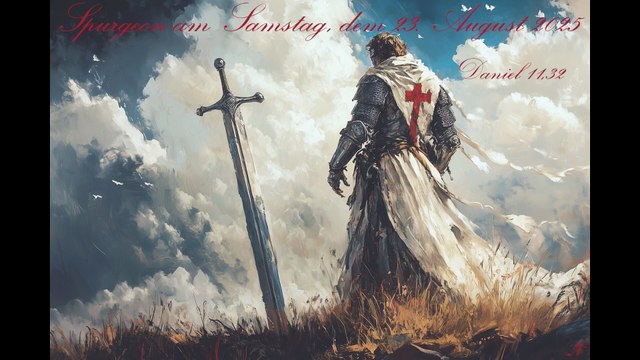 Spurgeon am Samstag, dem 23. August 2025, zu Daniel 11,32
