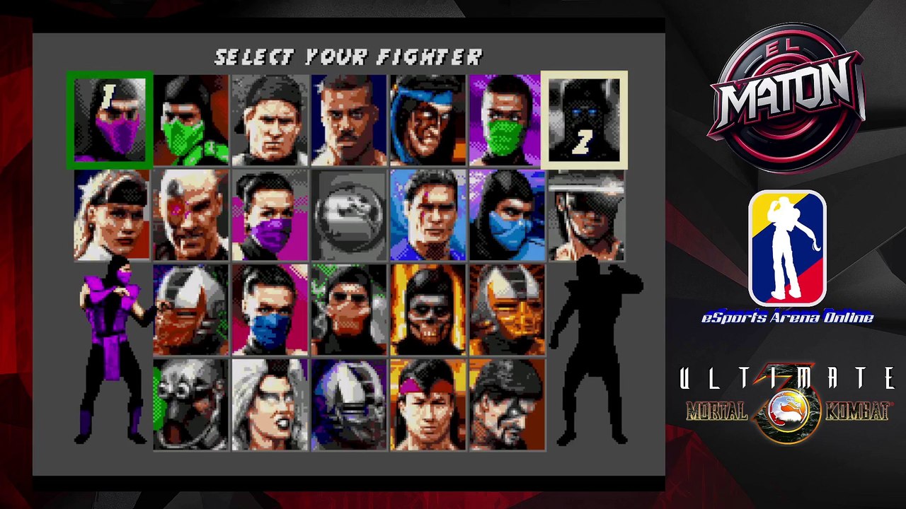 Ultimate Mortal Kombat 3 • Genesis • KAILLERA P2P-LAN TEST • "ElMaton" vs "Directoh" • (2025/08/23)