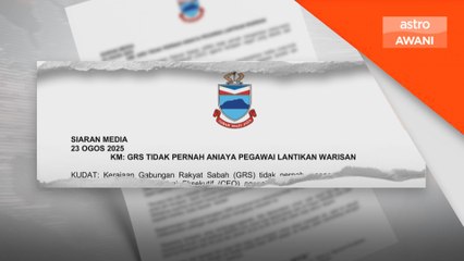 GRS tidak pernah aniaya pegawai lantikan Warisan - Hajiji