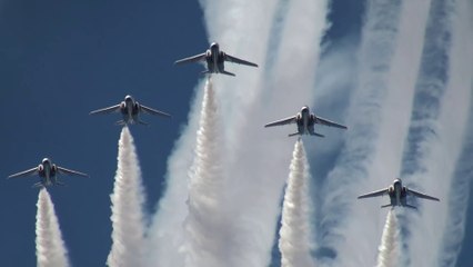 90年代っぽいT-4ブルーインパルス