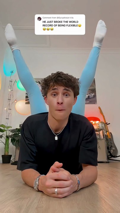 DID YOU KNOW CADEL WAS THIS FLEXIBLE. 😳🥰 100K likes for behind the scenes ib- @JasminandJames