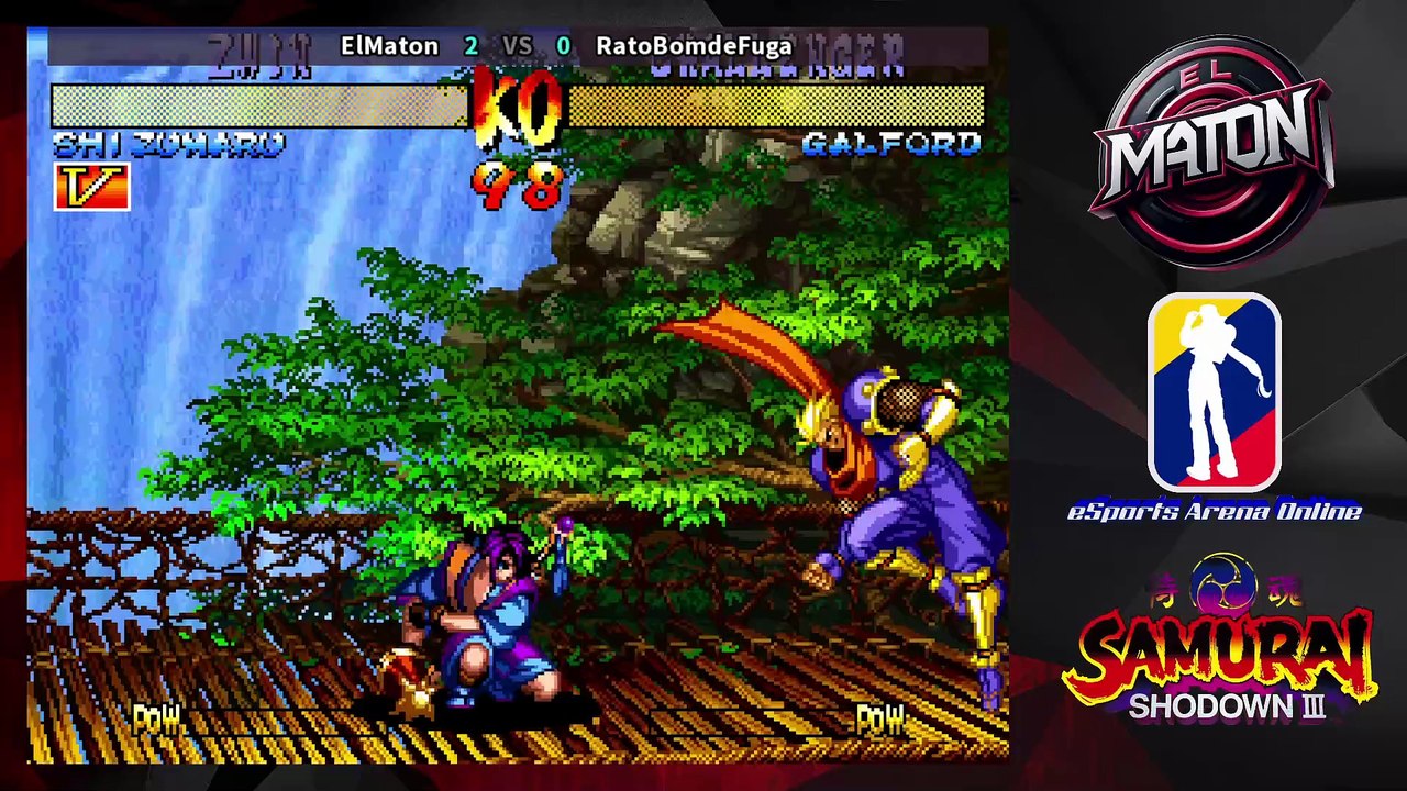 Samurai Shodown III • Luchas en línea • "UchihaJAM" vs "ElMaton" • (2025/08/16) #ft5