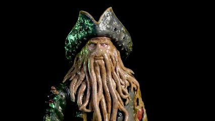 Sculpting Davy Jones From Pirates of the Caribbean Timelapse
