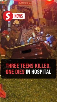 Police confirm four teenagers killed in car crash in Banting