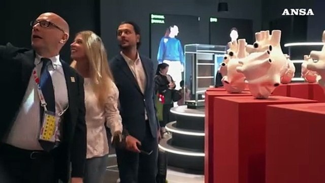 Expo Osaka 2025, l'onorevole Di Maggio visita il padiglione Italia