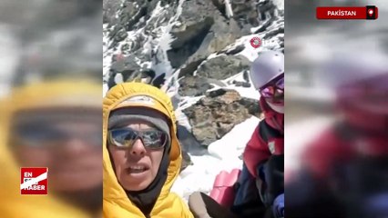 Türk kadın dağcı K2 Dağı'nın zirvesine ulaştı
