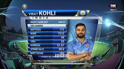 Virat Kohli 85(81)* vs New Zealand 2016 highlights