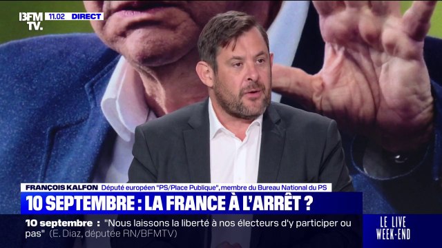 Blocage du 10 septembre: Le principal sponsor de cette journée, c'est François Bayrou , ironise François Kalfon, député européen (PS)