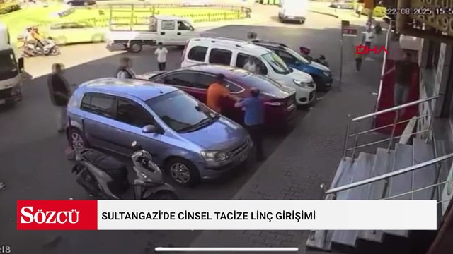 Sultangazi'de cinsel tacize linç girişimi
