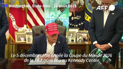 Le tirage du Mondial-2026 de football aura lieu en décembre à Washington, annonce Trump