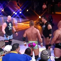 Steve Austin confronts Brock Lesnar  ستيف أوستن يواجه بروك ليسنر