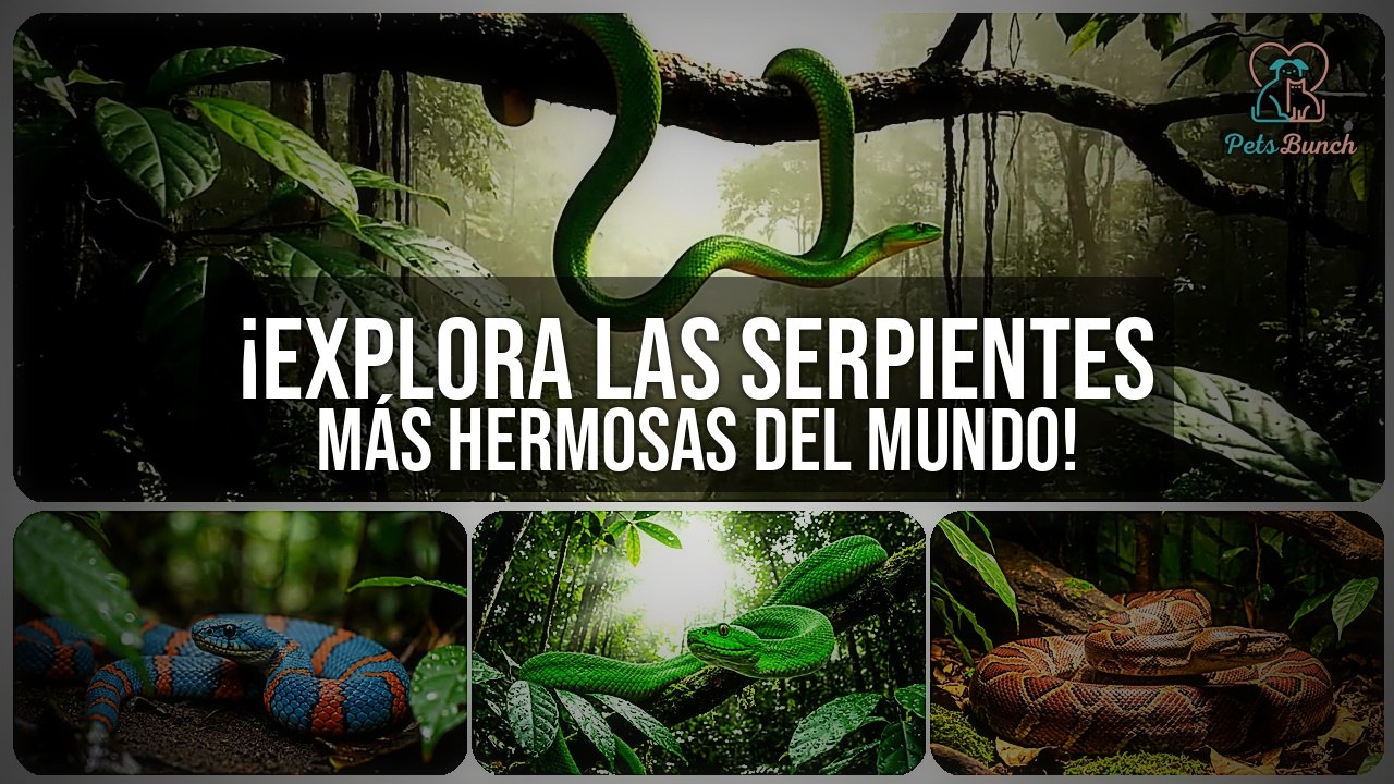 ¡Las 10 Serpientes Más Hermosas del Mundo!