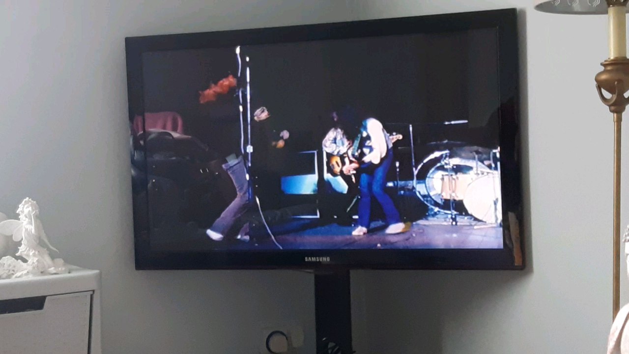 watching Led Zeppelin
