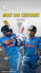 ODI batting greats with the most centuries in wins.