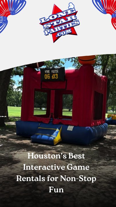 Houston’s Best Interactive Game Rentals for Non-Stop Fun