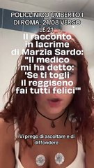 Il racconto in lacrime di Marzia Sardo: "Il medico mi ha detto: 'Se ti togli il reggiseno fai tutti felici'"