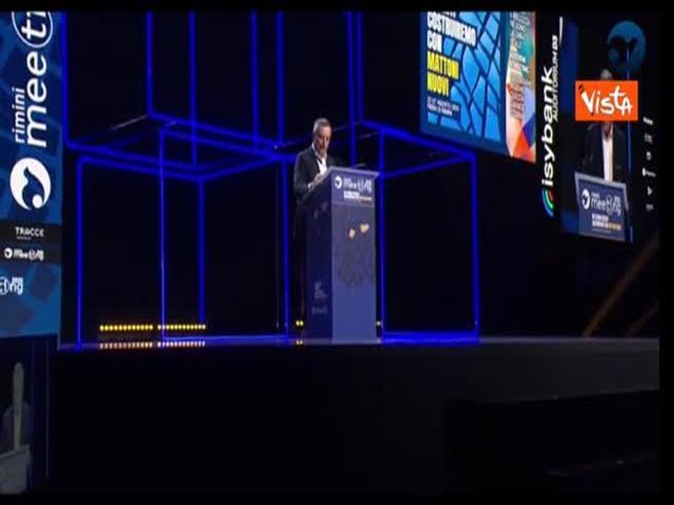 Draghi al Meeting di Rimini: Paesi Ue a Washington grande segno di unità, vale molto