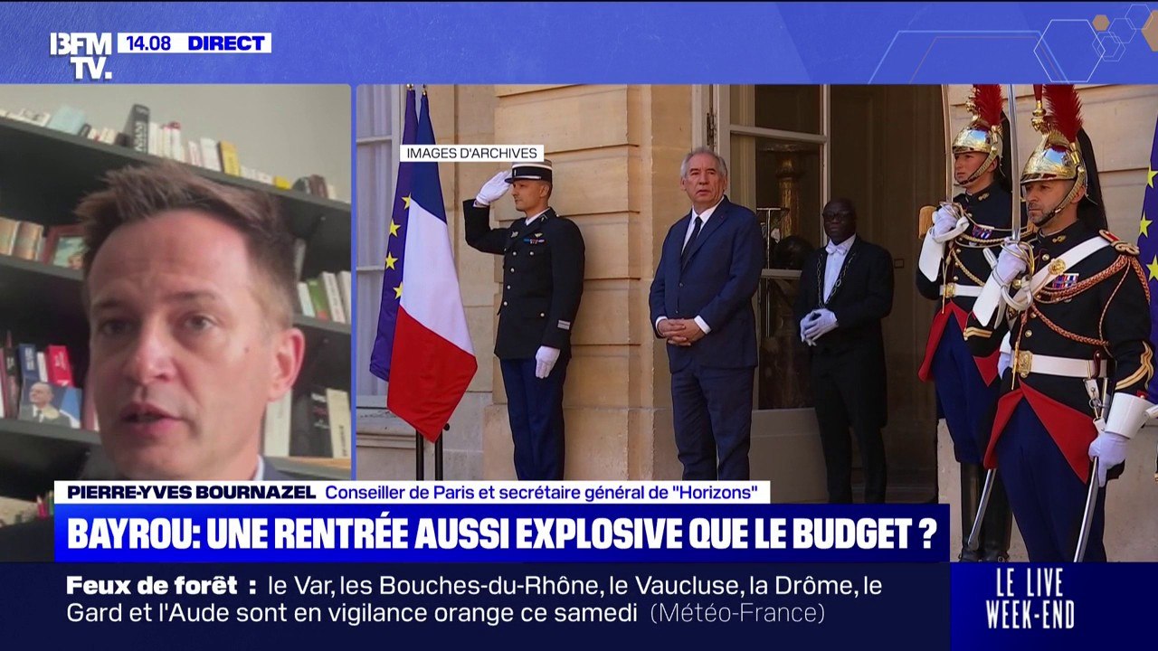 "Nous devons protéger les Français qui travaillent, les Français qui galèrent", déclare Pierre-Yves Bournazel, conseiller de Paris et secrétaire général de "Horizons"