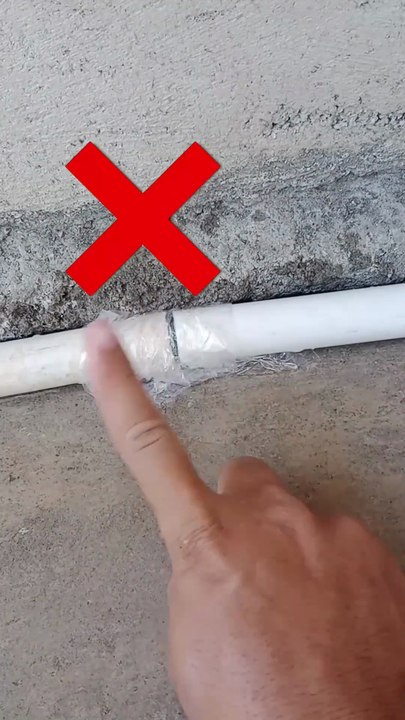 how to connect pipes for those who don't have the cost