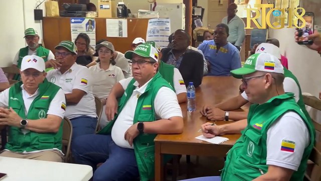 Yon delegasyon ki sòti nan peyi Colombie reyalize yon vizit depatman Sid