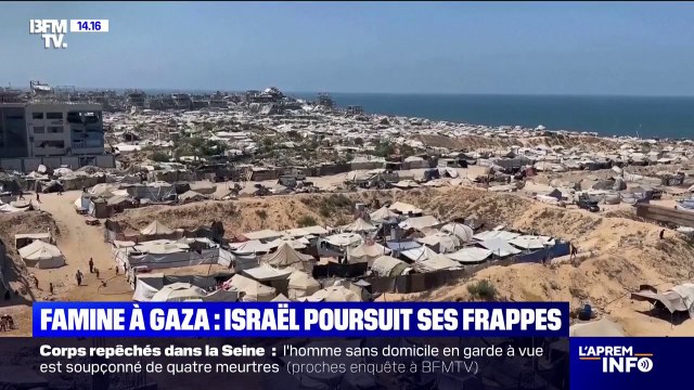 Gaza: les bombardements israéliens se poursuivent en parallèle d'une famine généralisée sur le territoire, selon l'ONU