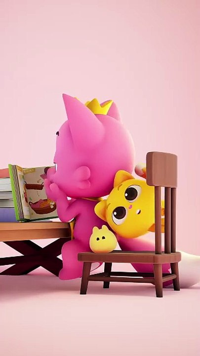 Nini loves Pinkfong!! 🥰💖🌟🎶 #ninimo