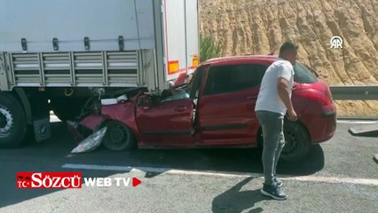 Kars’ta meydana gelen kazada bir kişi yaralandı