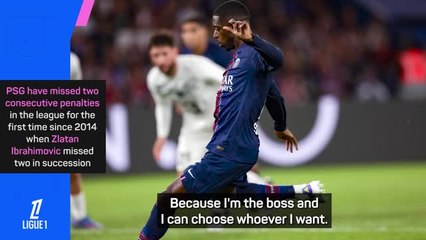 Enrique relaxed about PSG penalty takers despite Dembele miss