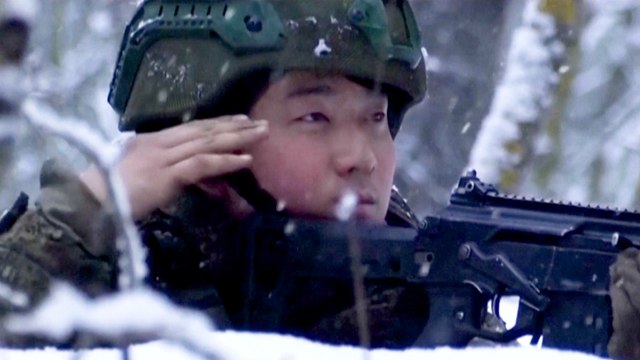 Corea del Norte difunde imágenes de sus soldados luchando en la guerra de Ucrania