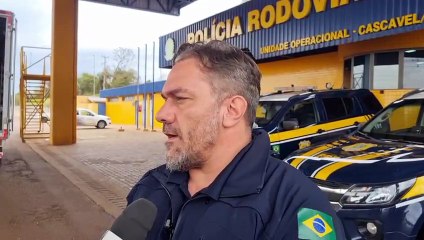PRF fala sobre apreensão de carga de maconha durante fiscalização