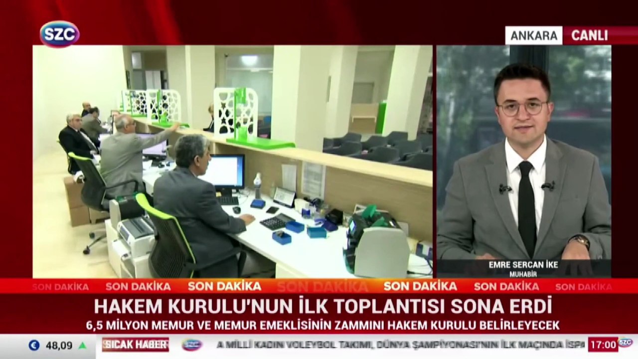 Kamu Hakem Kurulu memur zammı için ilk toplantısını gerçekleştirdi