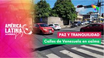 Calma y tranquilidad en Venezuela