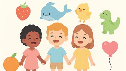 Renkler Şarkısı (10 Dakika) _ Çocuklar İçin Renkleri Öğreniyoruz