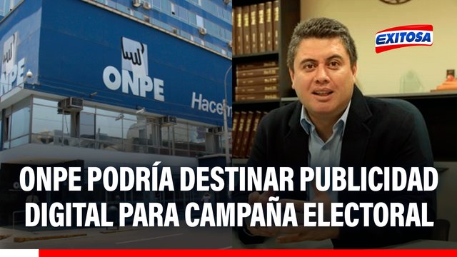 Onpe podría destinar publicidad para campaña electoral en plataformas digitales, según experto