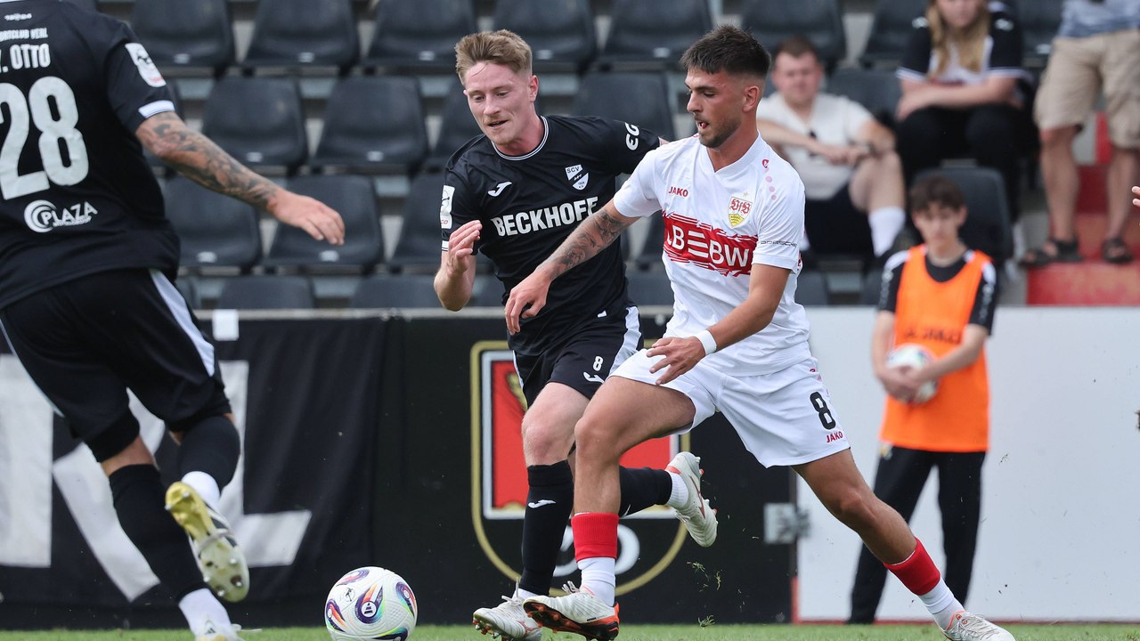 Stuttgart mauert in Unterzahl: Verl verpasst durch Pfostenpech den Sieg