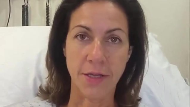 Julia Bradbury shares unseen video just hours after undergoing mastectomy for breast cancer