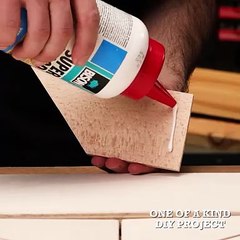 Folding DIY wooden drinks cabinet! 🥃✨