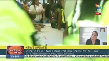 Venezuela, National Militia enlistment day to strengthen homeland defense