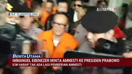 Eks Wamenaker Minta Amnesti: Istana Tegas Tolak, ICW Harap Tak Ada Lagi Pemberian Ampun Koruptor