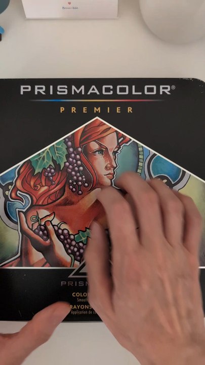 I suggest you create a color code chart. It makes it easy for you to know the name of the color, code number, and it looks like. This will also help you pick what colors when you make your illustrations or when it's time to refill your colored pencils.