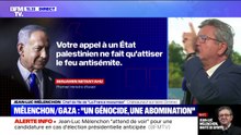 "Il n'a pas l'autorité pour parler au nom des Juifs dans le monde", déclare Jean-Luc Mélenchon à propos de Benjamin Netanyahu