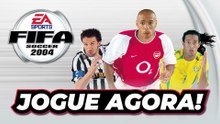 Revivendo FIFA 2004 – A Magia do Futebol Antigo em um Só Jogo! - TUTORIAL COMPLETO
