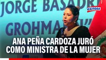 Cambios en el Gabinete: Ana Peña Cardoza es la nueva ministra de la Mujer