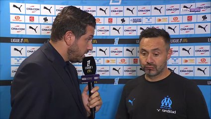 Ligue 1 : De Zerbi évoque une semaine intense et chargée de contenu ⚽