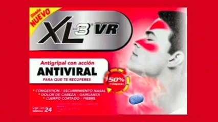 Xl-3 VR Antigripal Con Acción Antiviral 50% La Forma Más Rápido De Aliviar La Gripa 2023+2024