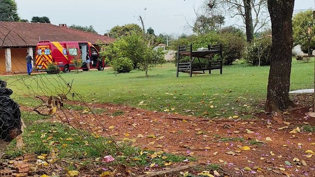 Queda de oito metros de altura deixa trabalhador ferido em Cascavel