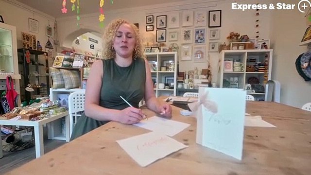 Calligraphy workshops in Wolverhampton.